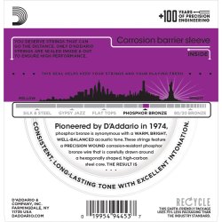 D'Addario EJ38H, 010-027 Nashville Tuning